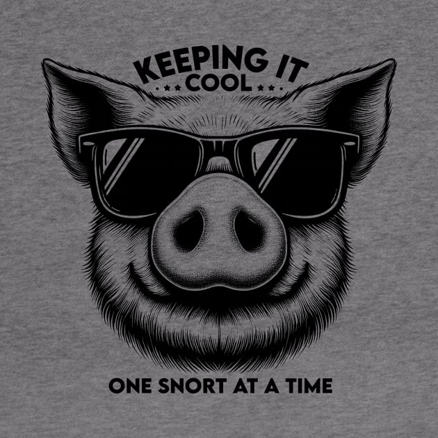 Snout So Cool - Keeping it Cool,  One Snort at a Time by ArtbyJester